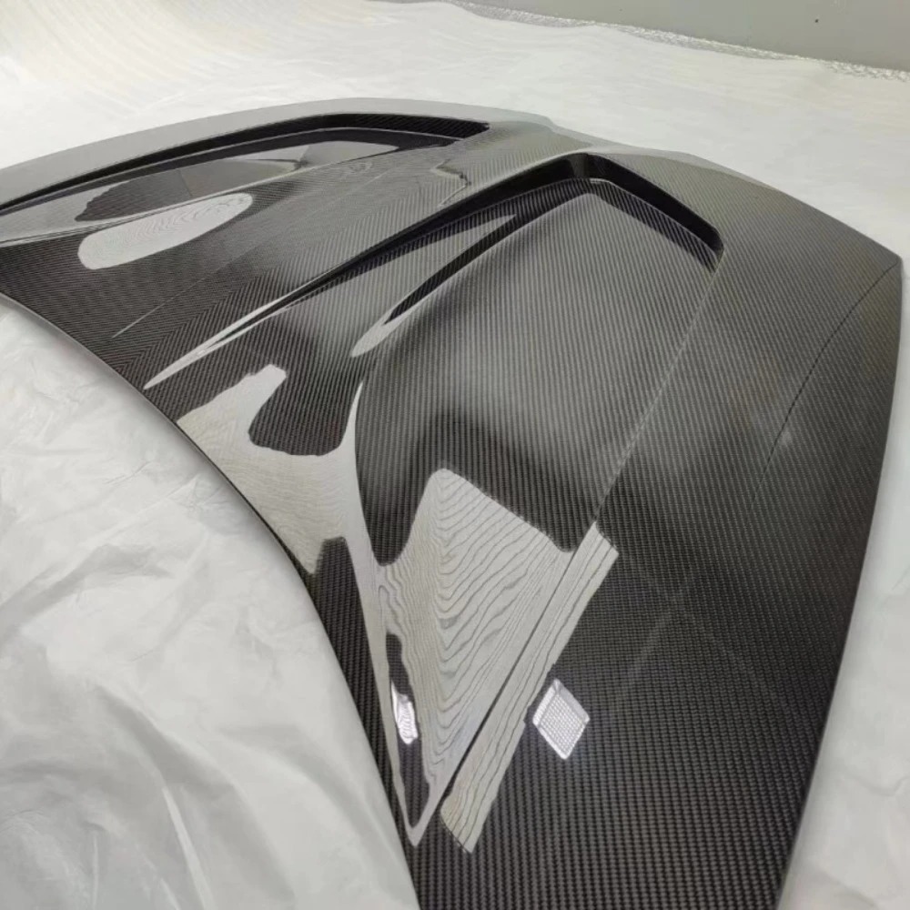 High Temperature Production PK Style Dry Carbon Fiber Engine Hood Body Kit for  Huracan Lp610 Lp580 EVO Upgrade